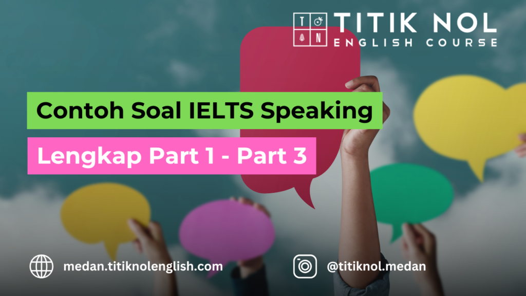 contoh soal ielts speaking