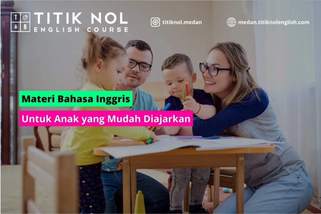 Materi Bahasa Inggris Untuk Anak