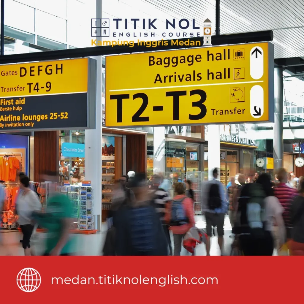 Istilah Bahasa Inggris di Bandara