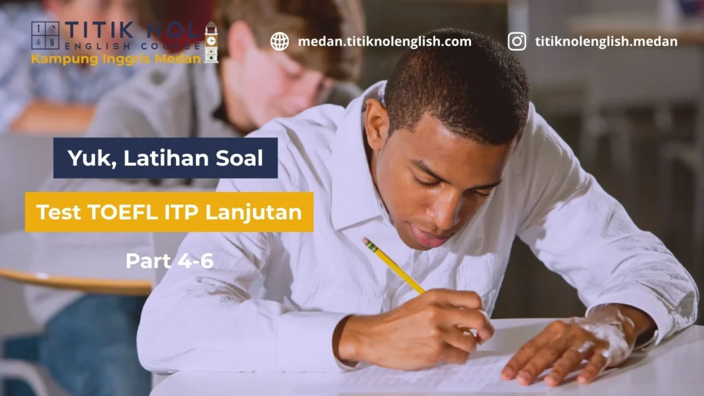 Test TOEFL ITP Lanjutan