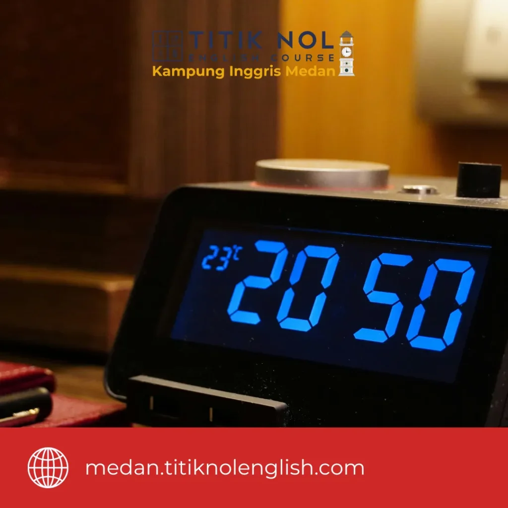 jam dalam bahasa inggris