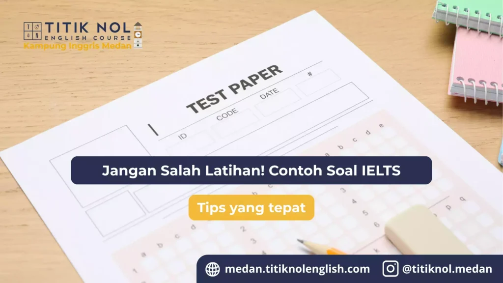 contoh soal IELTS