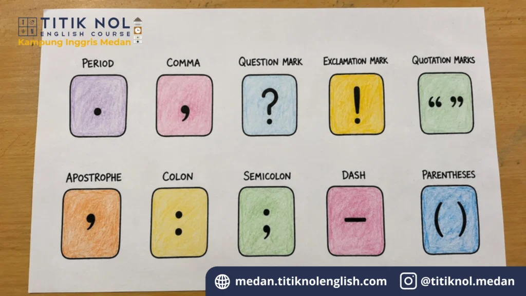 Tanda Baca dalam Bahasa Inggris