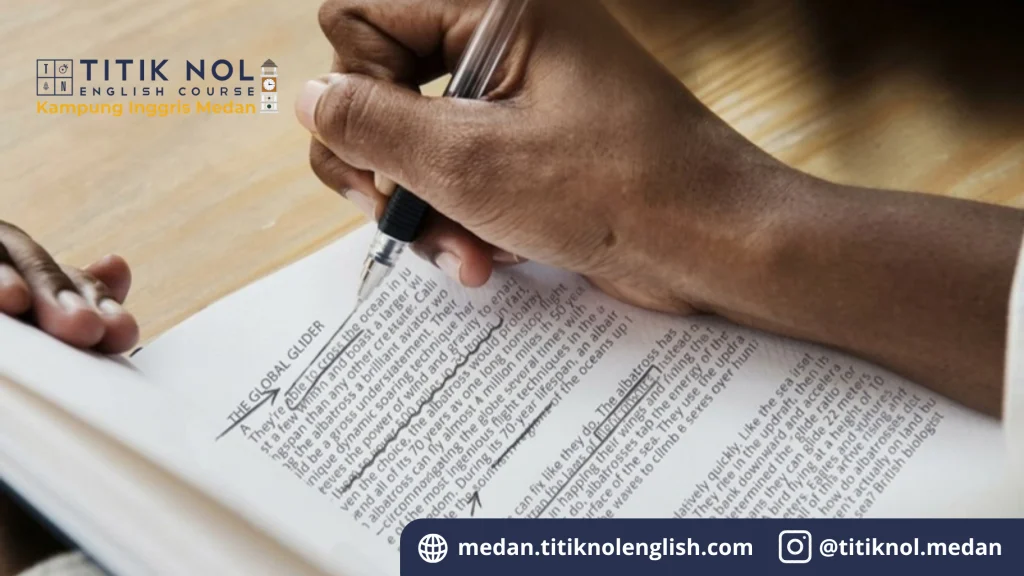Task Response IELTS Writing Band 7 dengan strategi mengembangkan argumen esai
